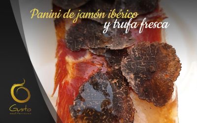 panini de jamon iberico y trufa fresca